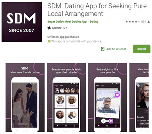 sugar daddy meet android app